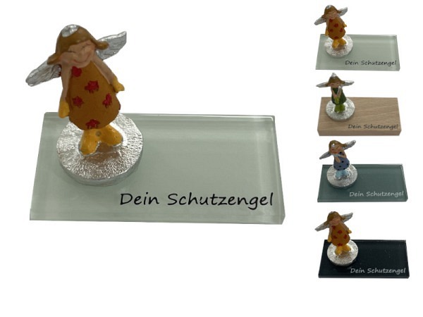 Deko Locnikar Engel Lucy auf Glas oder Holz