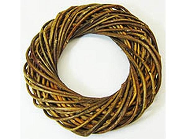Dekoblumen Pflanzen Weidenkranz 8cm