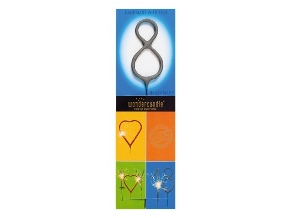 Kerzen Wondercandle Wunderkerze Zahl 8