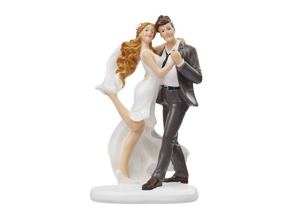 Deko Brautpaar tanzend 13cm