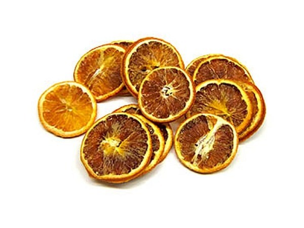Dekoblumen Früchte Orangenscheiben, ca. 50g