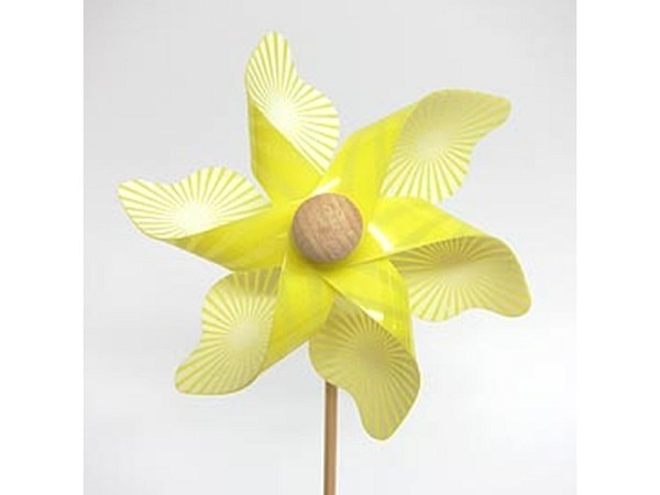 Deko Windrädchen 9x28cm Streifen