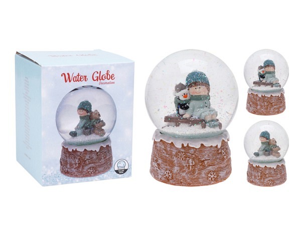 Schneekugel Koopman Winter Kids