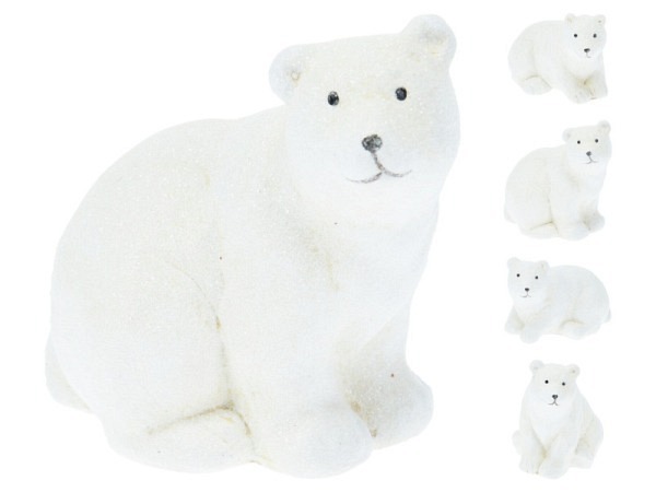 Deko Koopman Eisbär weiss