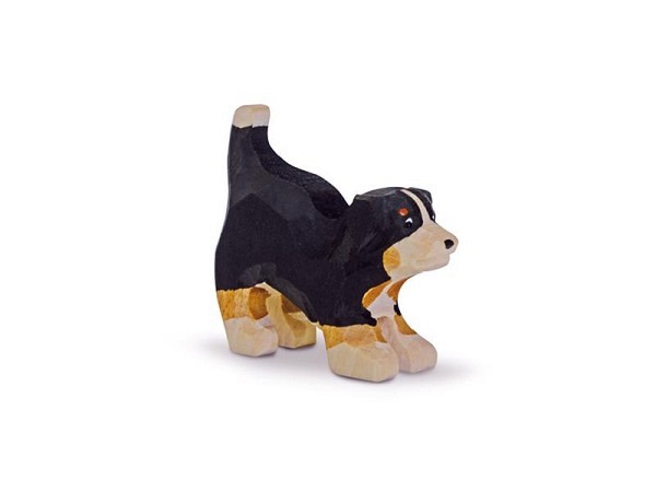 Deko Hund Helky Welpe spielend