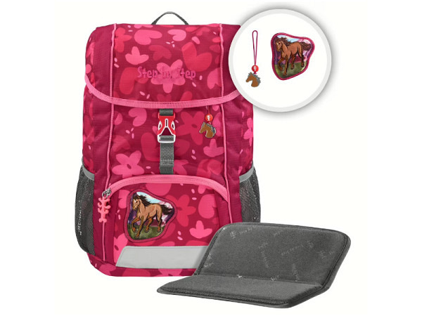 Rucksack Step by Step Kid Wild Horse Nora Set 3tlg