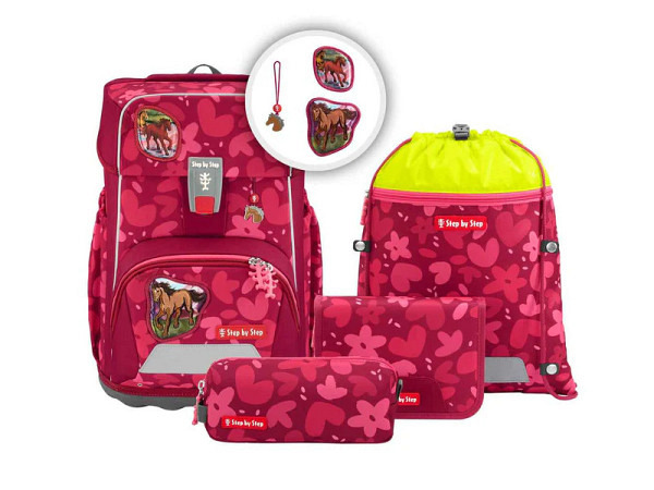 Rucksack Step by Step Cloud Wild Horse Nora Set 5tlg. 