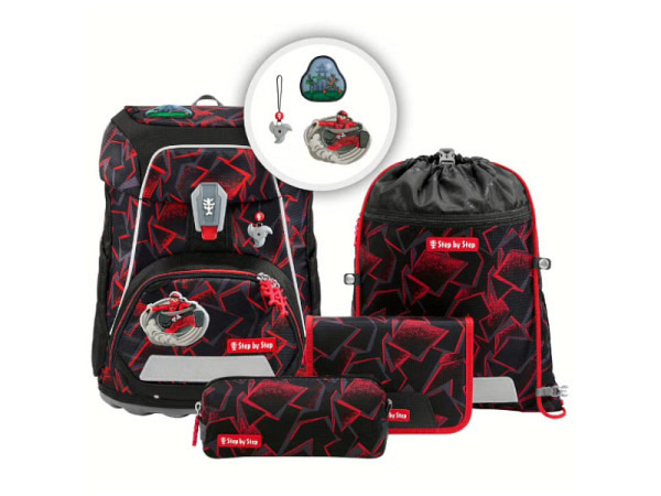Rucksack Step by Step Fit Ninja Yuma Set 5tlg.