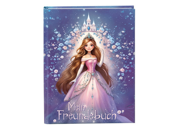 Freundschaftsbuch Goldbuch Prinzessin Sternenglanz A5
