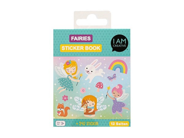 Stickeralbum I  am creative Fairies