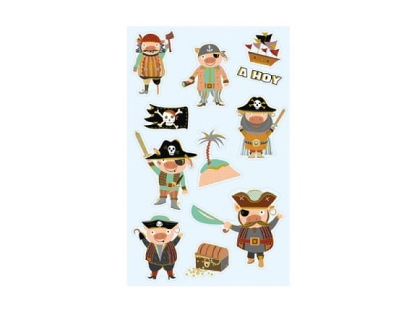 Aufkleber bsb Sticker Turnowsky, Schweinepiraten