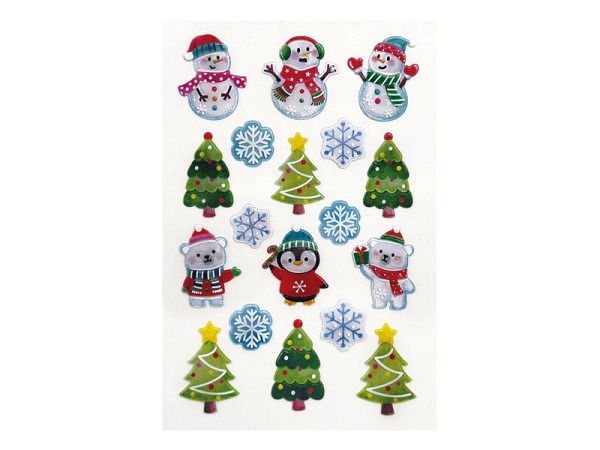 Aufkleber Braun&Company Stickers North Pole, 1 Bogen 
