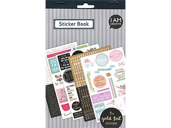 Stickeralbum I am creative Stickerbuch