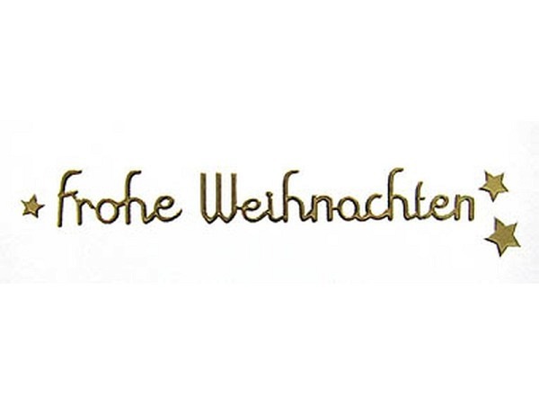 Aufkleber Bottsa Frohe Weihnacht