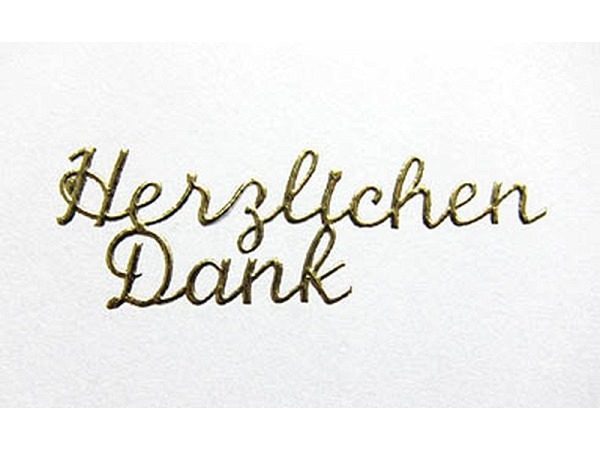 Aufkleber Bottsa Herzlichen Dank