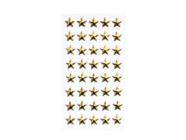 Aufkleber Artoz Artwork Strass Stern gold