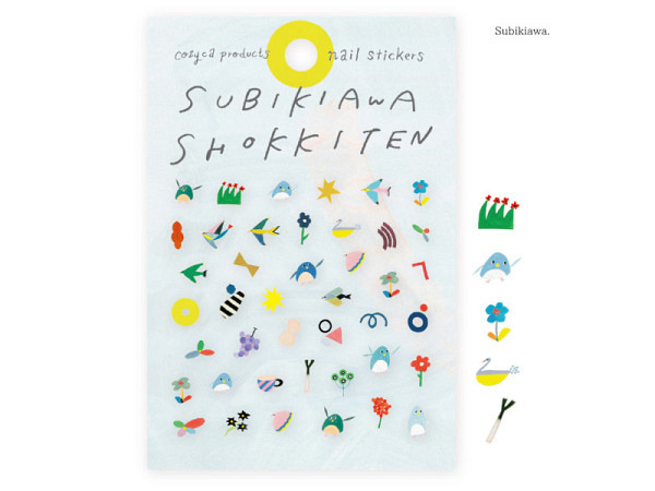 Aufkleber Cozyca Products Nail Stickers Subikiawa