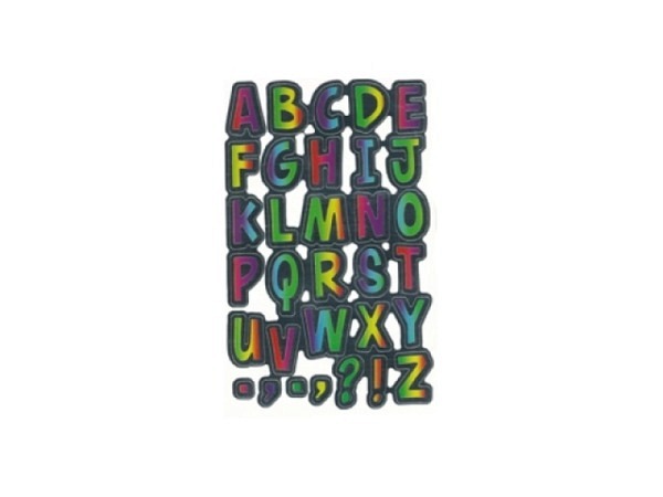 Aufkleber bsb Deco Sticker, Regenbogen ABC