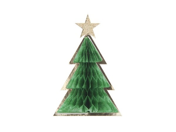 Aufkleber PaperPoetry Wabernpapiersticker I Love Christmas Tanne 4 Stk.