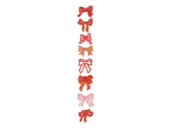 Aufkleber PaperPoetry Bows Classic 120 Stk., 5x5cm 