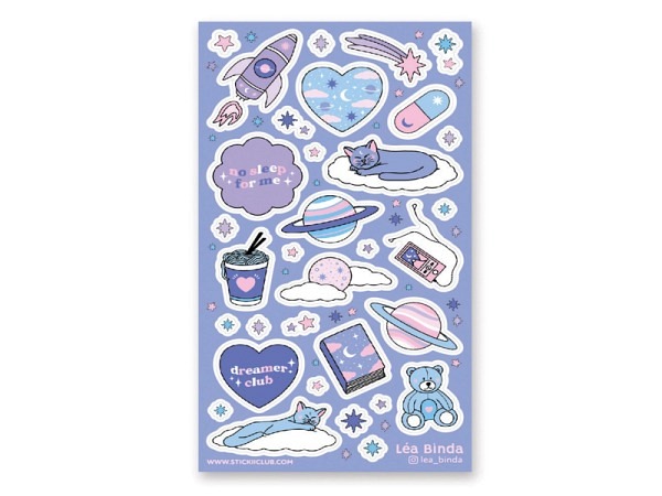 Aufkleber Stickii Sticker Dreamland