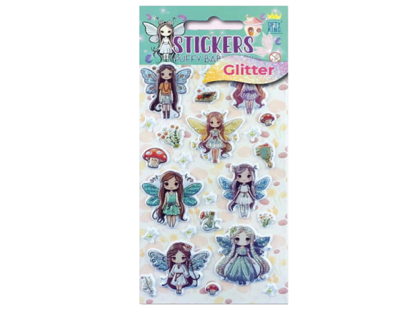 Aufkleber Gifty King 3D-Effekt Fee