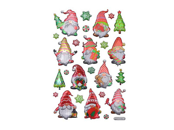 Aufkleber Braun&Company Happy Gnomes