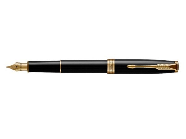 Füllfeder Parker Sonnet Black Lacquer G.C. F