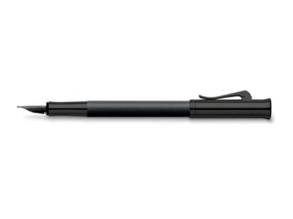 Füllfeder Graf von Faber-Castell Guilloche Black Edition M