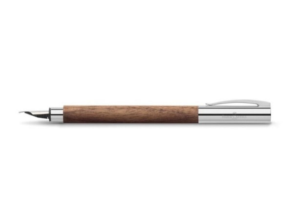Füllfeder Faber-Castell Ambition Nussbaum F