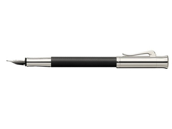 Füllfeder Graf von Faber-Castell Guilloche schwarz, M