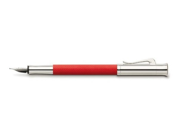 Füllfeder Graf von Faber-Castell Guilloche India Red M