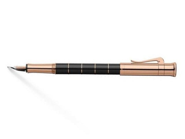Füllfeder Graf von Faber-Castell Classic Anello Edelharz schwarz