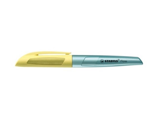 Füllfeder Stabilo Flow Cosmetic blau/gelb Feder M 