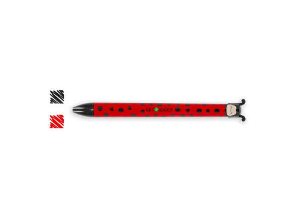 Multipen Legami Click&Clack Ladybug 2 Farben