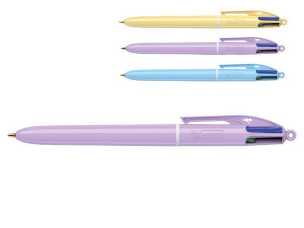 Multipen Bic 4 Colours Pastell 