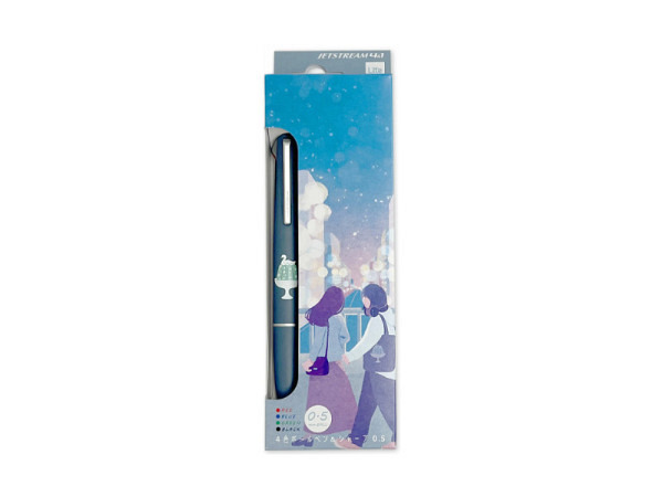 Multipen Uniball Jetstream 4+1 Lite Miyashita 0,5mm stahlblau