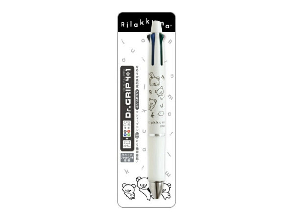 Multipen San-X Dr.Grip 4+1 Rilakkuma weiss