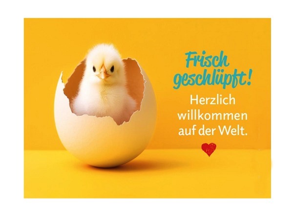Ereigniskarte Gutsch Funki Cards Küken