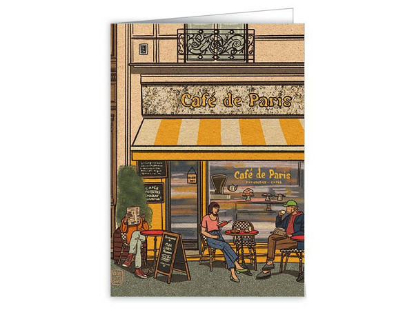 Karte Quire Café de Paris