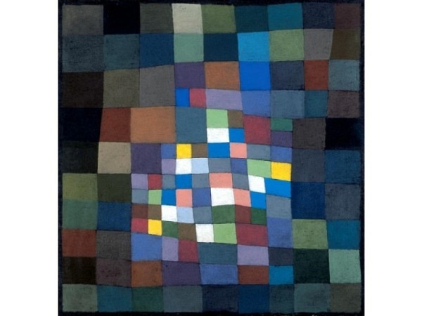 Karte Kunstverlag Klee Paul Blühendes von 1934