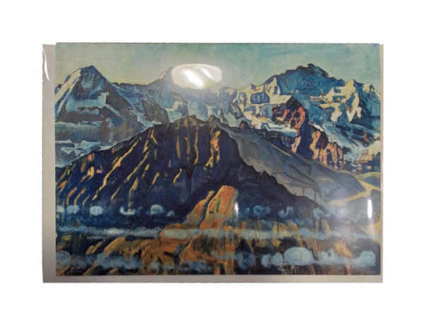 Karte Kunstverlag Hodler Ferdinand Eiger, Mönch and Jungfrau