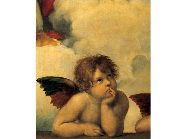 Karte Kunstverlag Santi Raffaello Sixtinische Madonna