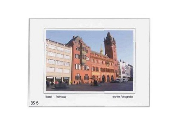 Karte Elite Cards Basel A5 Rathaus
