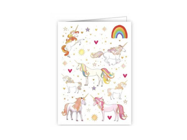 Karte Quire Mini Unicorn