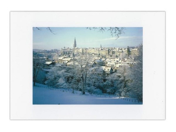 Karte Wefo-Verlag Winter Bern Stadt im Schnee A5
