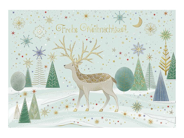 Weihnachtskarte Turnowsky B6 11,5x17cm