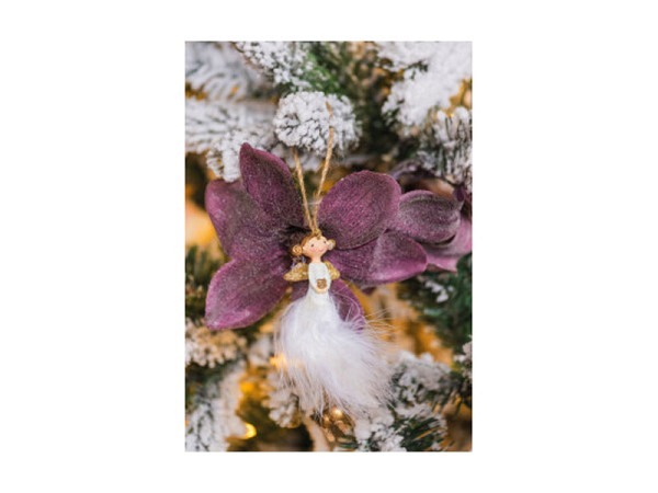 Weihnachtskarte Natur Verlag Baumschmuck12,2x17,5cm