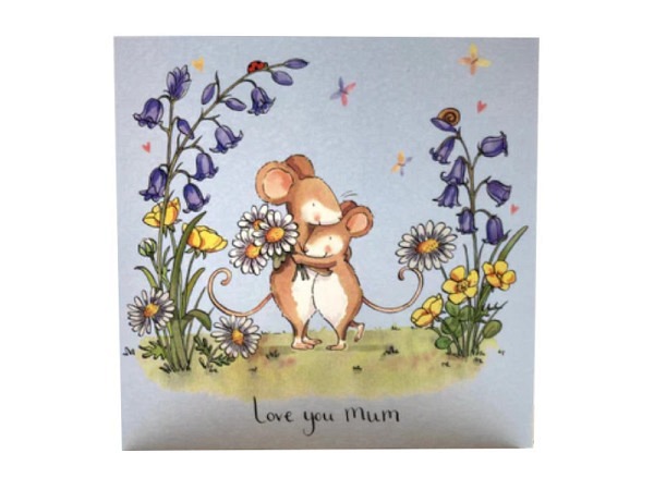 Karte Ink and Snail Love You Mum