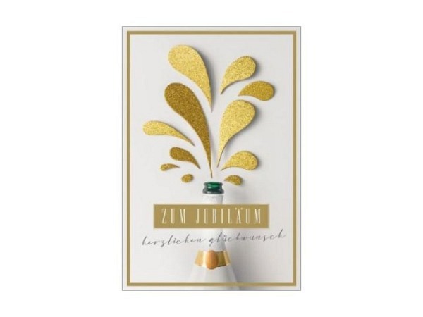 Karte Bachmann Collecta Champagner 11,5x17cm B6